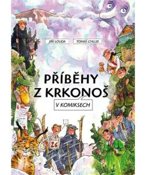 Příběhy z Krkonoš v komiksech - Jiří Louda