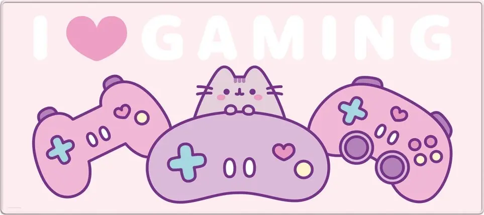 Pusheen herní Podložka 90 x 40 cm - Pyramid