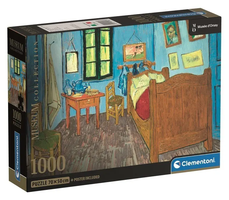 Clementoni Puzzle 1000 Compact Museum Collection Bedroom In Arles