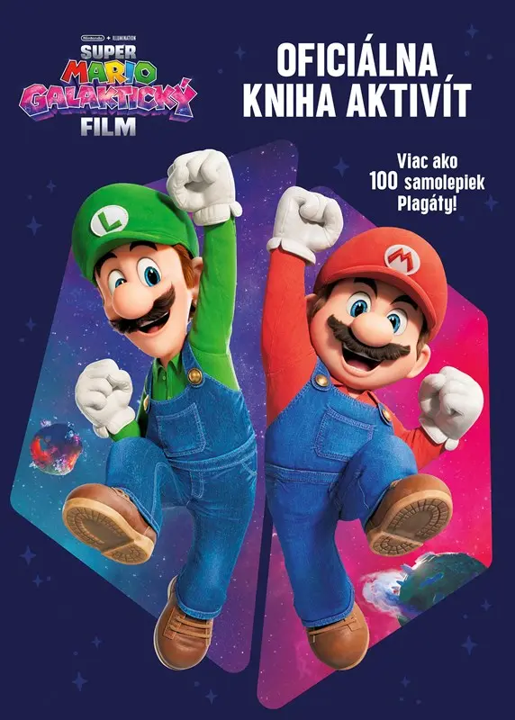 Super Mario Galaktický film - Oficiálna kniha aktivít - kolektiv autorů