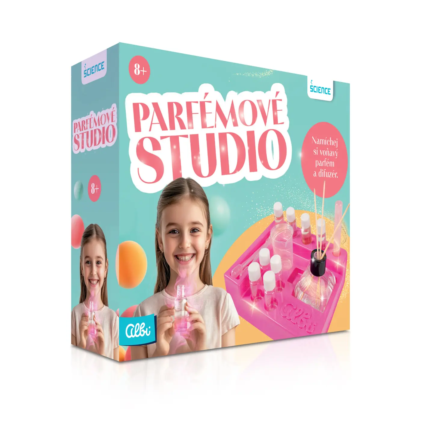 Parfémové štúdio,Parfémové štúdio - hra z kategorie Vzdelávacie hry