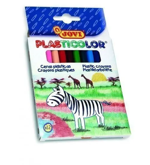 JOVI plasticolor kulaté 12 ks