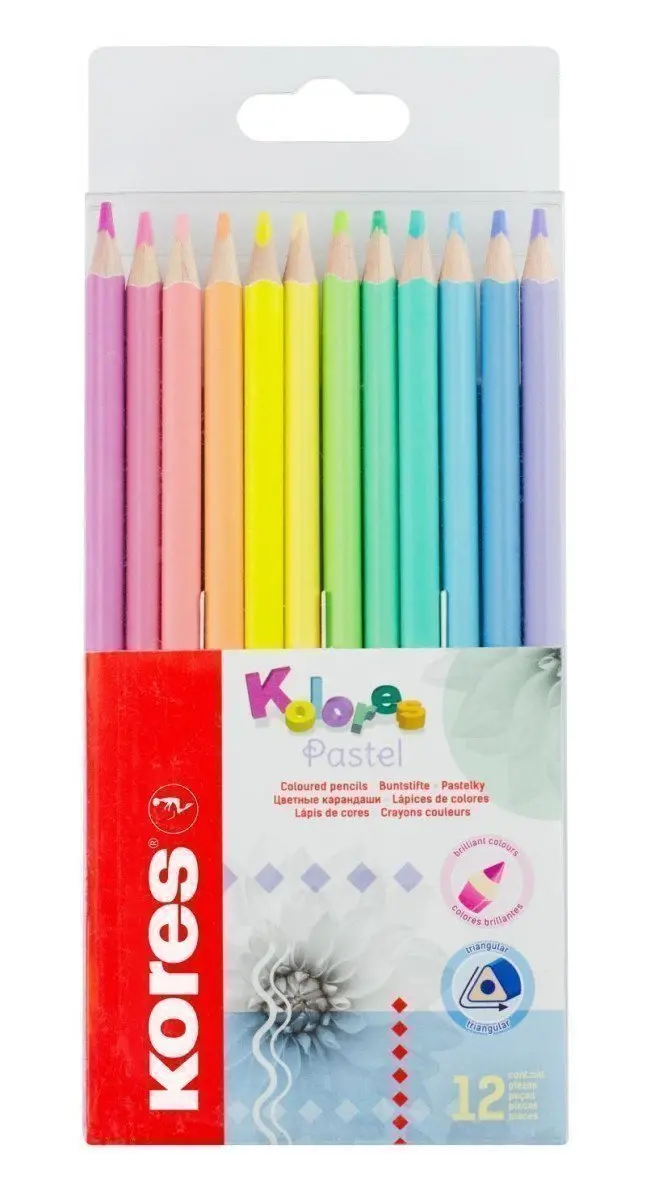 Kores Kolores Pastel 12 ks 93311