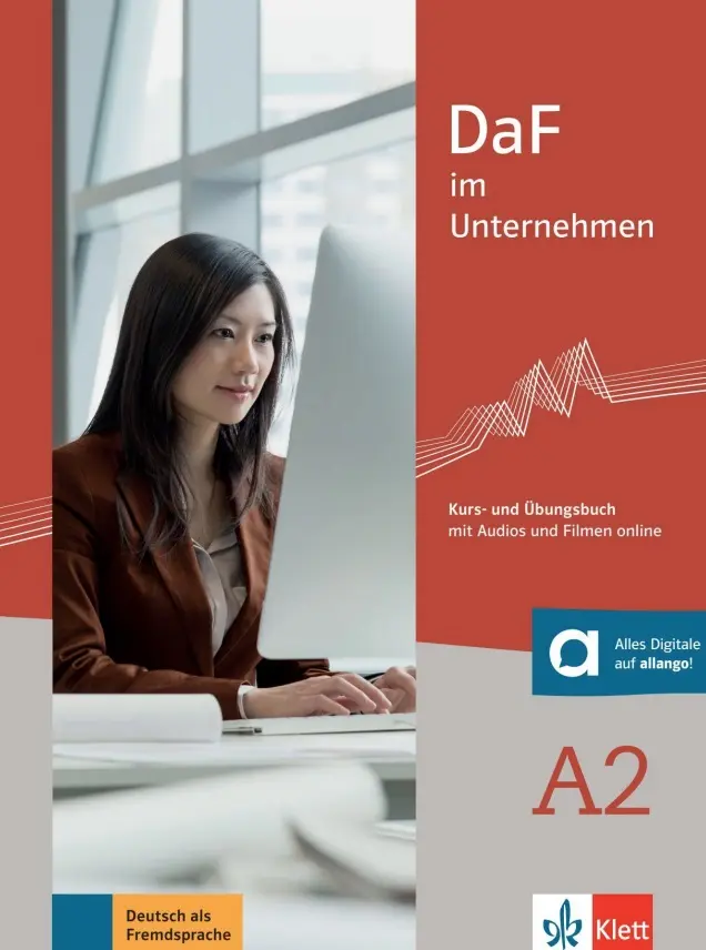 DaF im Unternehmen A2 – Kurs/Übungsb. + online MP3 - Regine Grosser