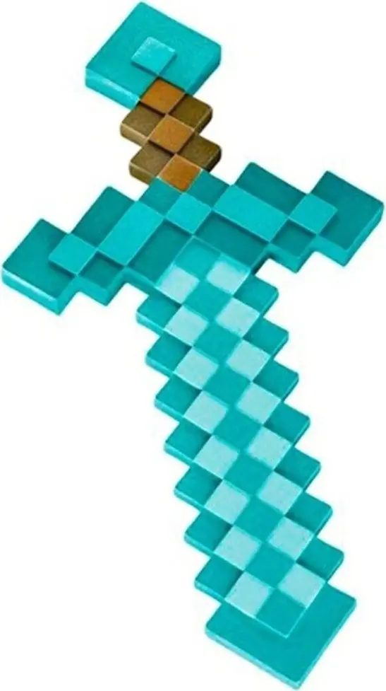 Minecraft replika zbraně 51 cm - Diamantový meč - Disguise