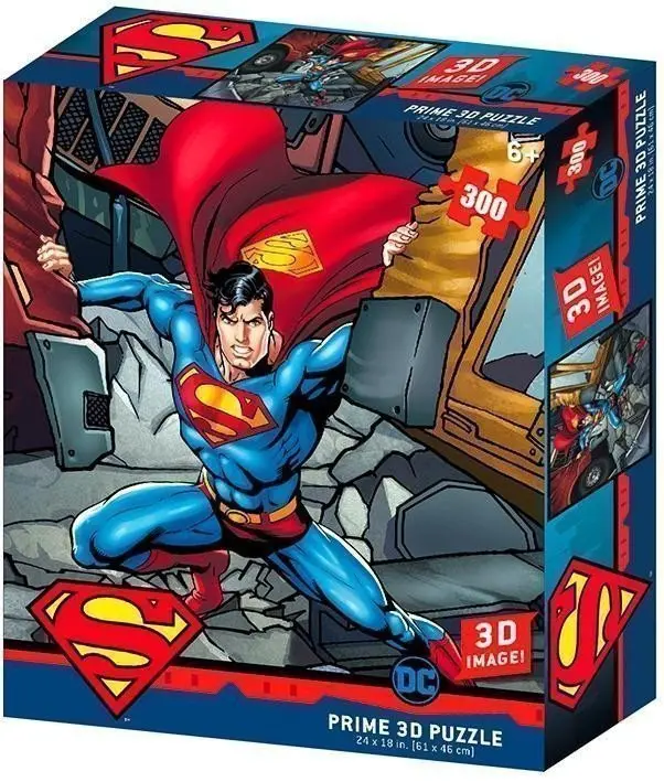 Puzzle 3D - Superman Strength / 300 dílků - Eichhorn