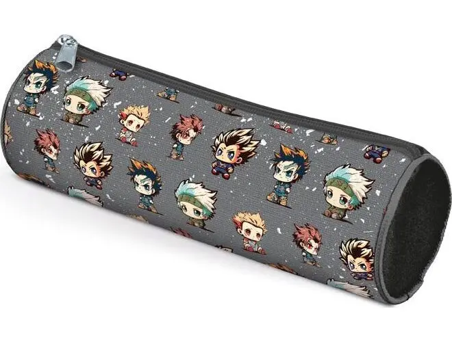 penál etue válcová Anime mascots