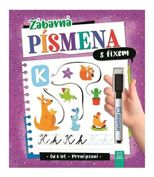 Zábavná písmena s fixem - První psaní - Agata Kaczyńska