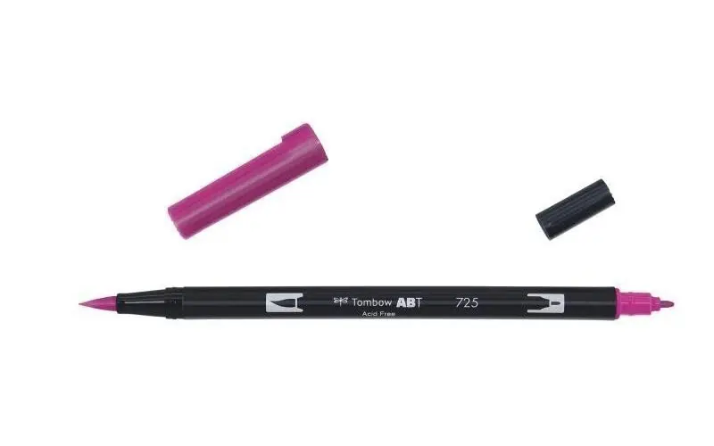 Tombow Oboustranný štětcový fix ABT - rhodamine red