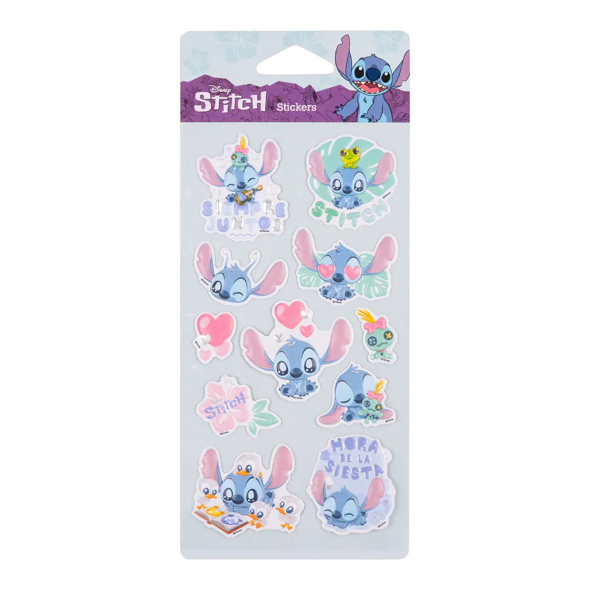 Pop-Up samolepky - Stitch 1, mix motivů a velikostí