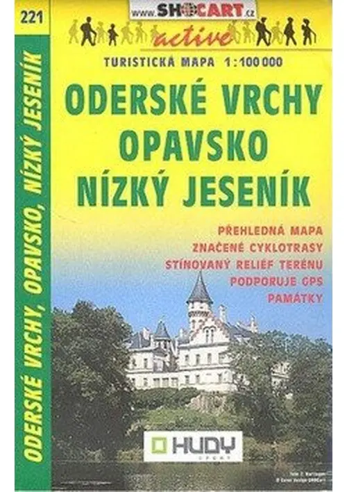 SC 221 Oderské vrchy, Opavsko, Nízký Jeseník 1:100 000