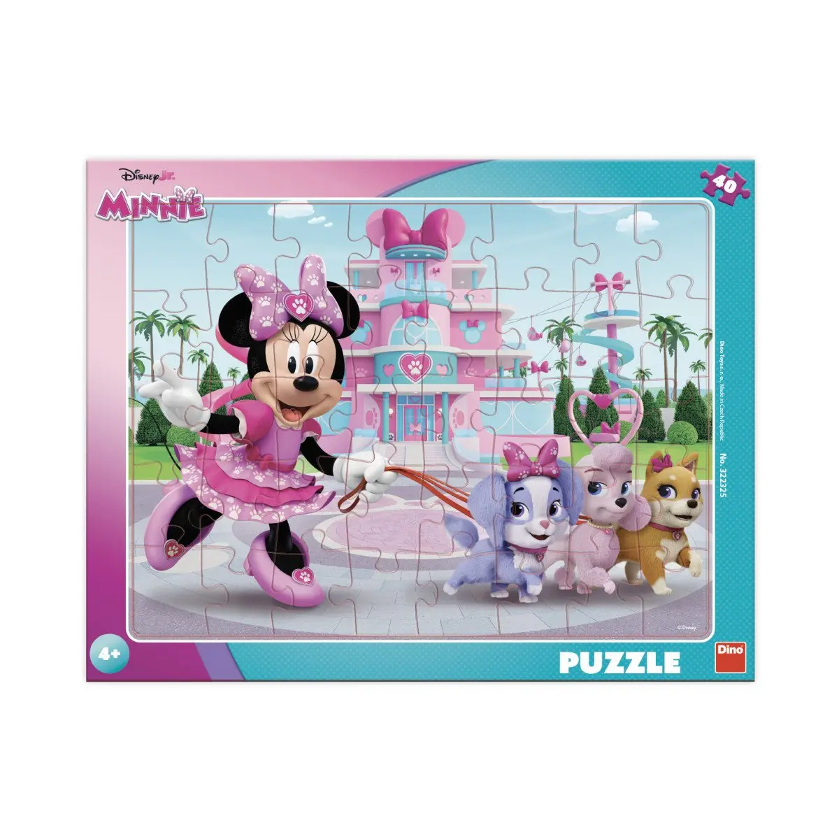 Puzzle 40 Minnie s pejsky deskové