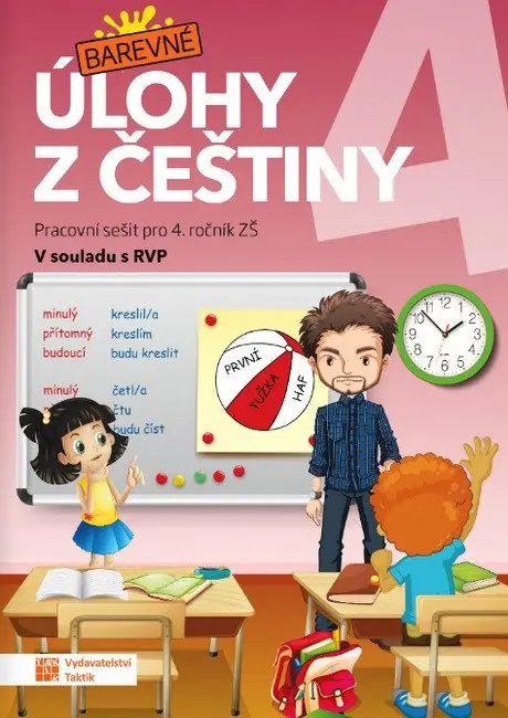 Barevné úlohy z češtiny pro 4. ročník - Jana Olžbutová