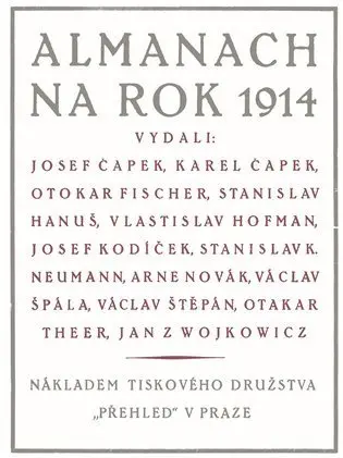 Almanach na rok 1914 - Josef Čapek