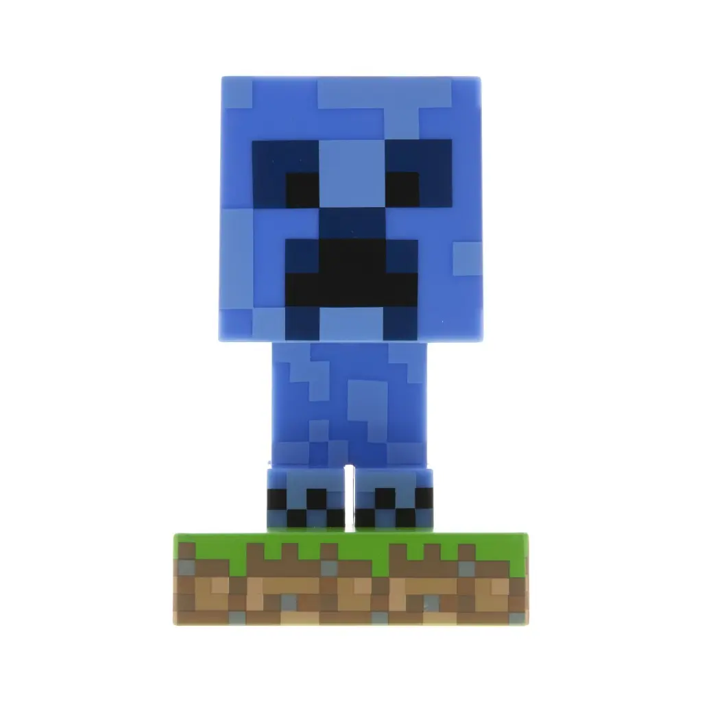 LED světlo Minecraft - Creeper modrý - Paladone