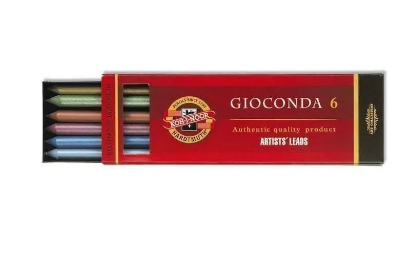 Koh-i-noor tuhy metalické GIOCONDA 6 ks v krabičce