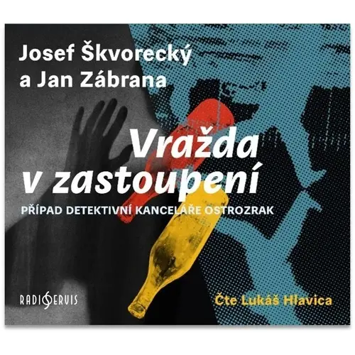 CD Vražda v zastoupení (Čte Lukáš Hlavica) (audiokniha) - Josef Škvorecký