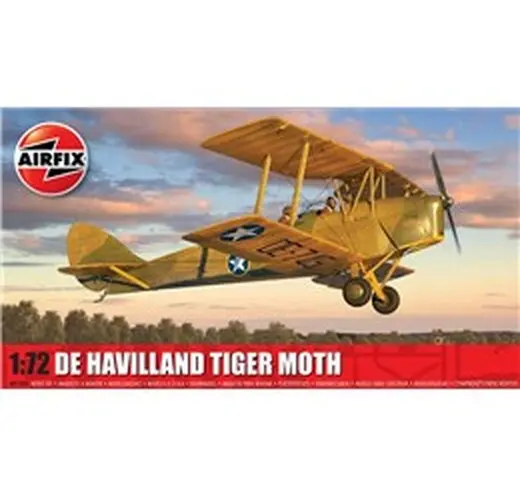 Classic Kit letadlo A02106A - de Havilland Tiger Moth (1:72)