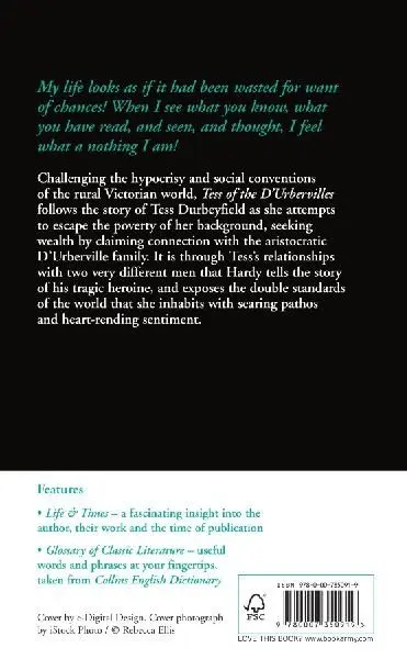 Tess of the D'Urbervilles - Hardy, Thomas