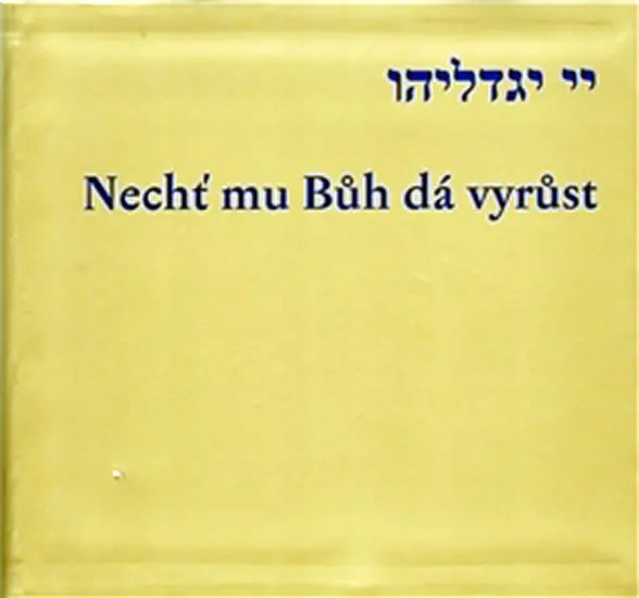 Nechť mu Bůh dá vyrůst - Dana Veselská