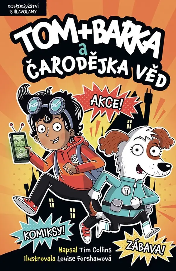 Tom +  Barka a Čarodějka věd - Dobrodružství s hlavolamy - Tim Collins