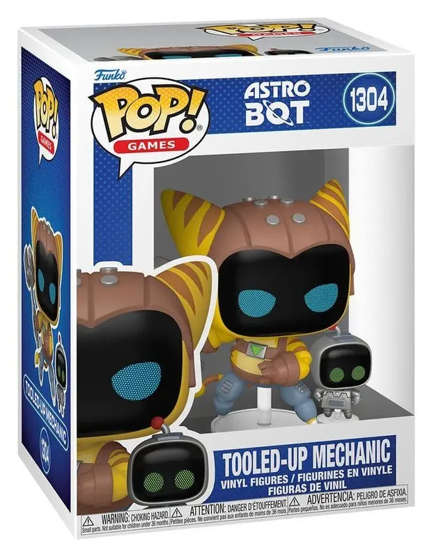 Funko POP Games: Astro Bot - Tooled-Up Mechanic #1304