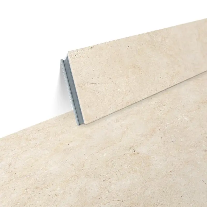 BRASED Soklová lišta K45 pro Aquafix Object / Objectline 1052 Kámen krémový