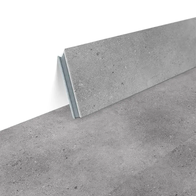 BRASED Soklová lišta K45 pro Aquafix Object / Objectline 1055 Kámen světle šedý