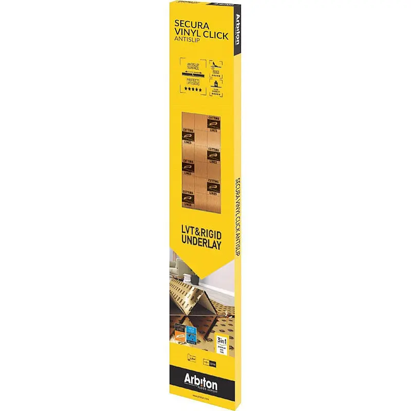 Podložka pod vinylovou podlahu click Arbiton Secura Vinyl Click Antislip 3in1 1,5 mm