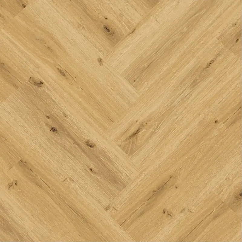Vinylová podlaha BRASED Ecoline Herringbone HB lepený 9592 Dub královský přírodní