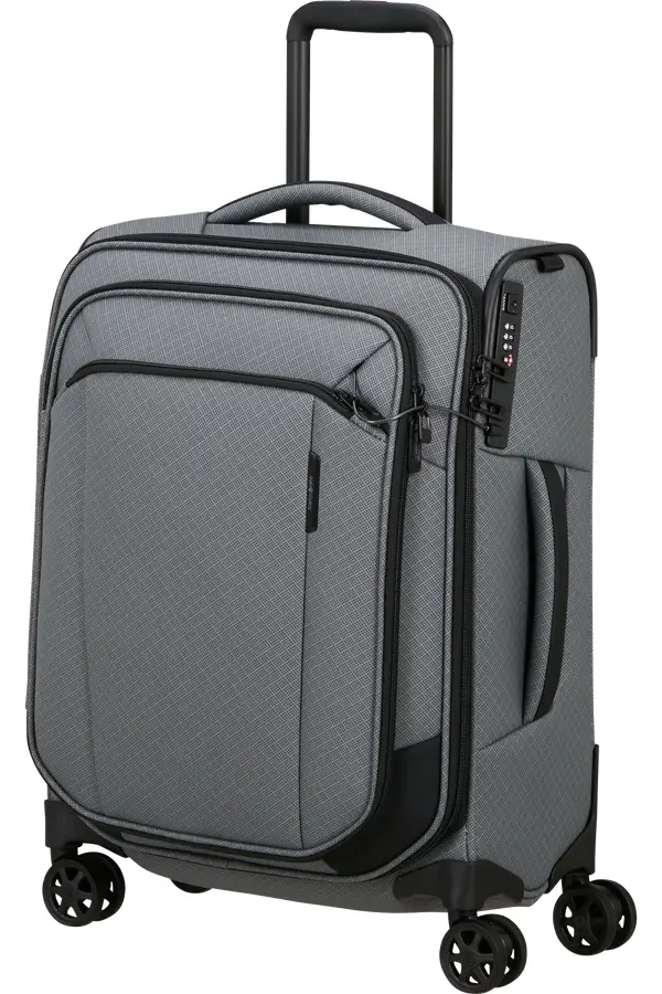 SAMSONITE Kufr Respark Spinner 55/20 Cabin Charcoal Amber, 55 x 40 x 20 (162644/B061)