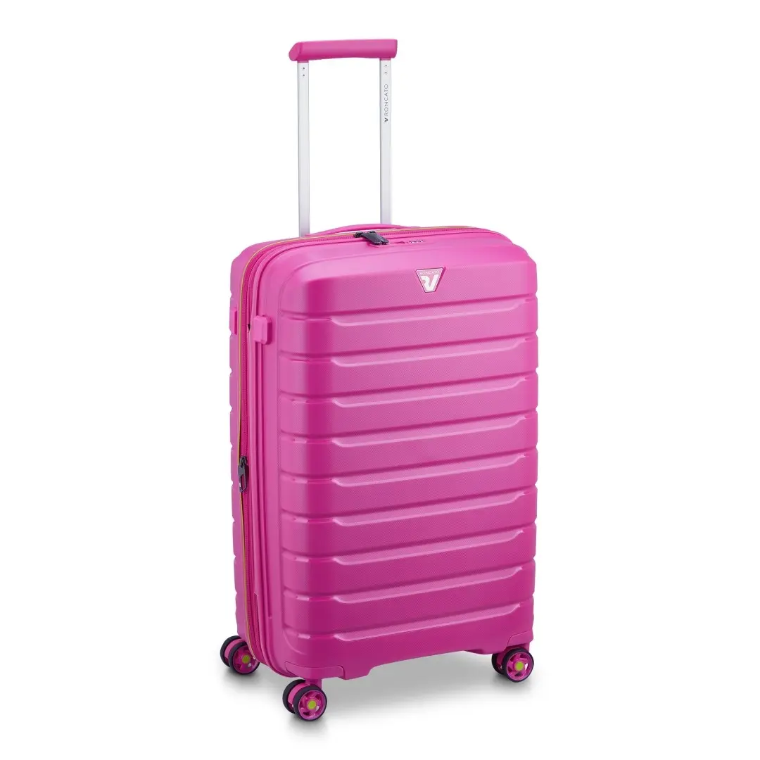 RONCATO Kufr B-FLYING Spinner 68/26 Expander Fuchsiový, 68 x 26 x 44 (41818249)