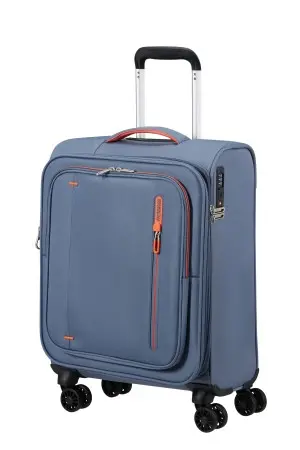 AT Kufr Cloudrider Spinner 55/23 Cabin Expander Stone Blue, 40 x 23 x 55 (157365/E612)