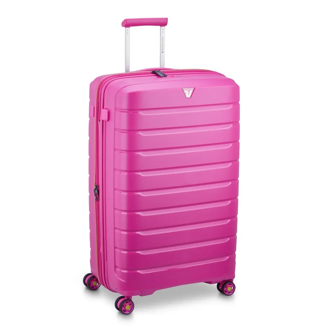 RONCATO Kufr B-FLYING Spinner 78/30 Expander Fuchsiový, 78 x 30 x 50 (41818149)
