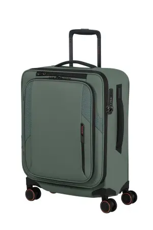 SAMSONITE Kufr Glazed Spinner Expander 55/20 Cabin Sage Green, 40 x 23 x 55 (159765/2017)