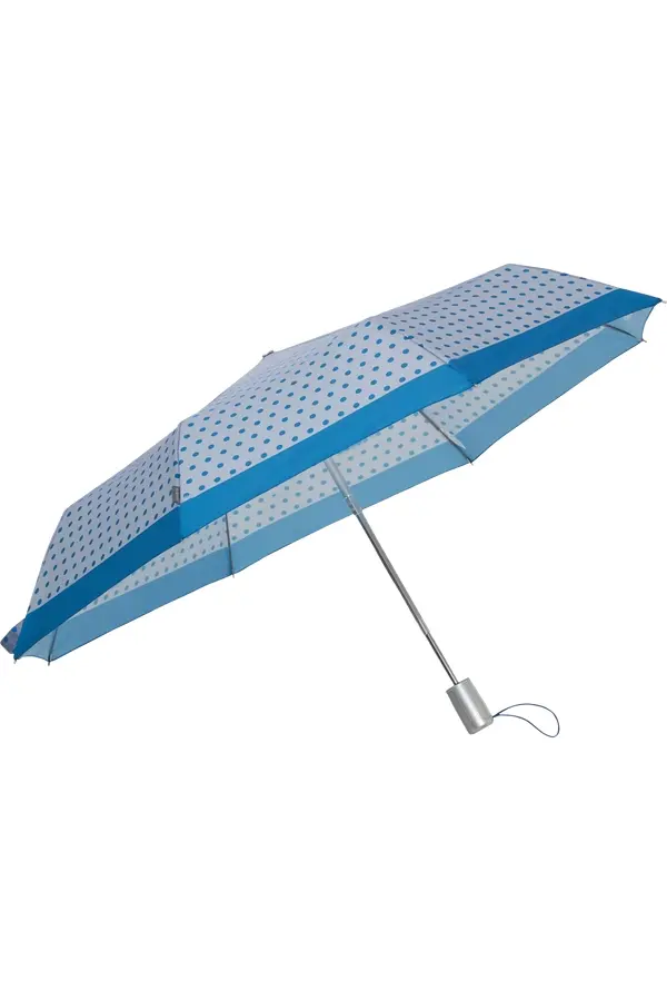 SAMSONITE Deštník Alu Drop S Automatický Blue Dots (108966/A726)