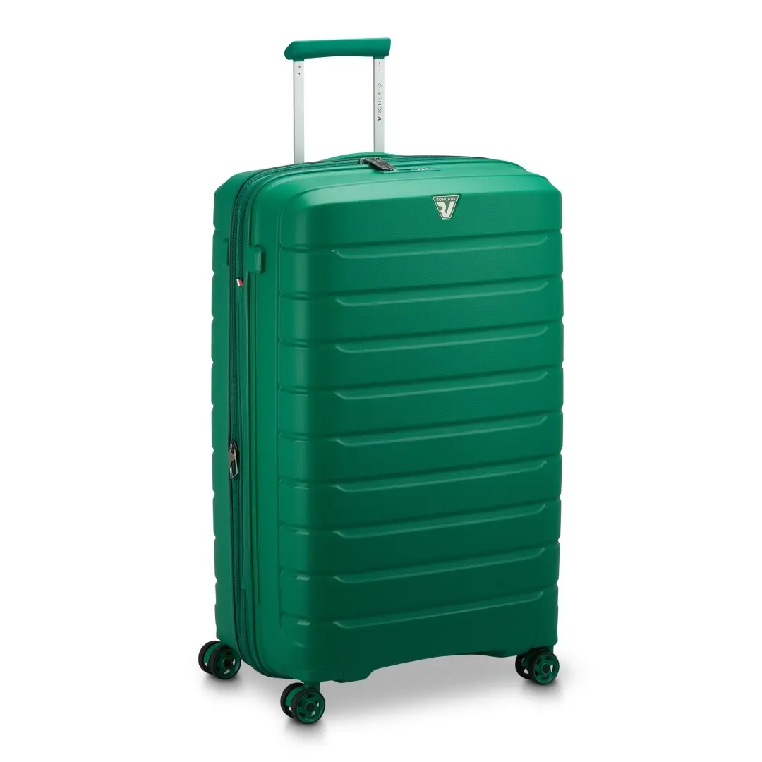 RONCATO Kufr B-FLYING Spinner 78/30 Expander Zelený, 78 x 30 x 50 (41818107)