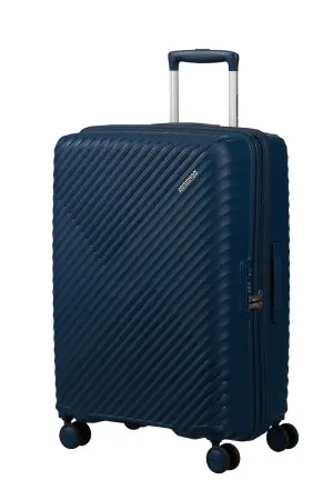 AT Kufr Diablast Spinner 68/31 Expander Darkwave Blue, 47 x 31 x 68 (159574/A992)