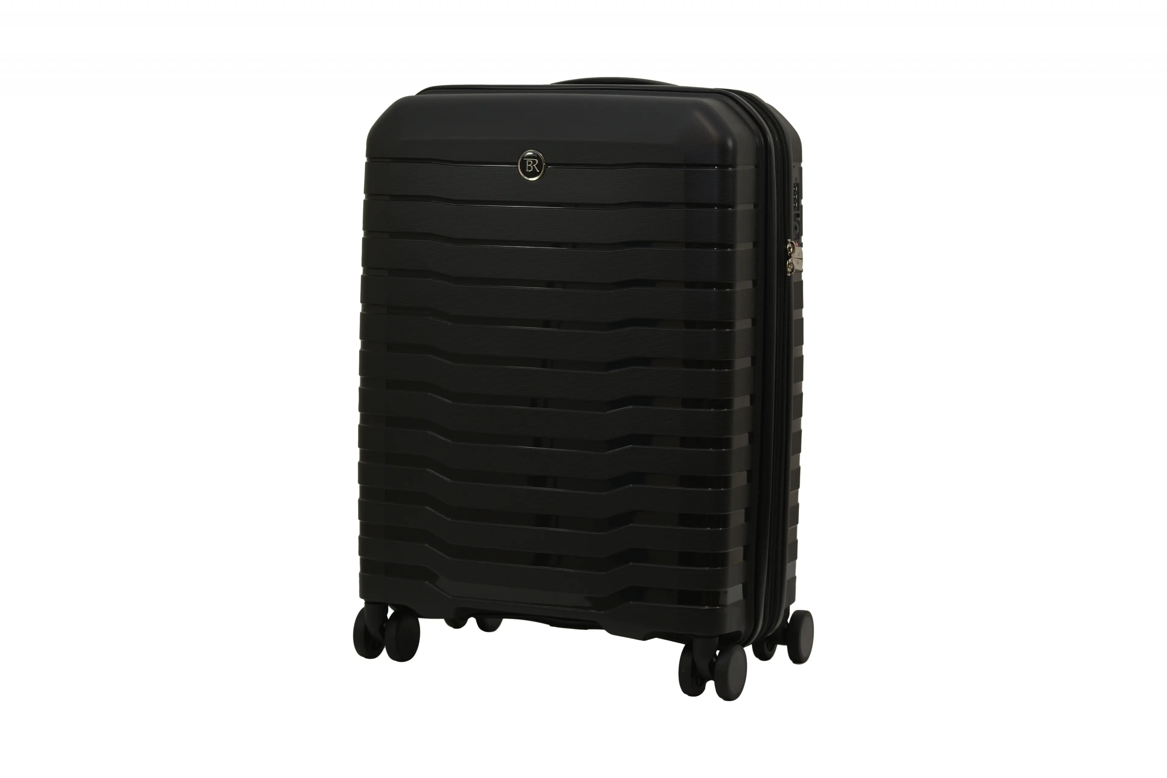 BRIGHT Kufr Adventure 55/22 Cabin Expander Černý, 39 x 22 x 55 (BR24-TC008.S-09PP)