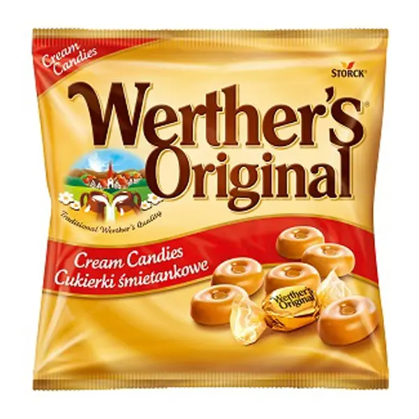 Werther's Original Cream Candies - smetanové bonbóny - 90 g