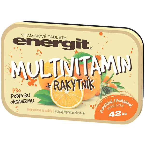 VITAR Energit Multivitamin, 42 tablet pomeranč