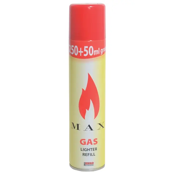 Plyn do zapalovačů Max Gas 300ml