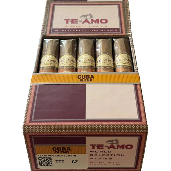 Doutníky Te Amo World Selection Series Robusto Cuba 54x5