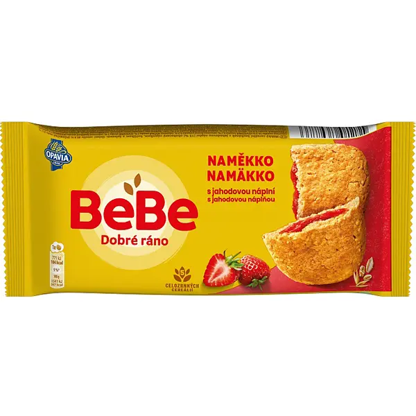BeBe Dobré Ráno Naměkko Plněné Jahoda 50g