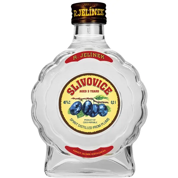 Slivovice Bílá Budík Rudolf Jelínek 45 % 0,2 l