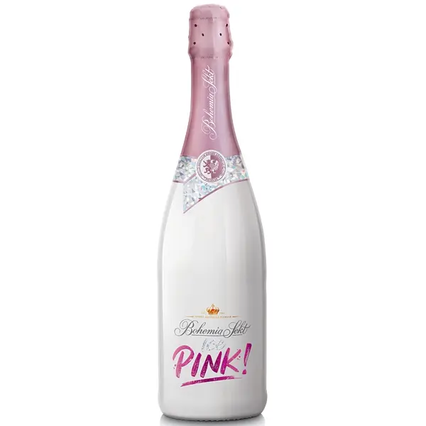Bohemia Sekt Ice Pink 11% 0,75 l (holá láhev)