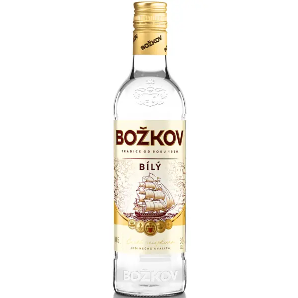 Božkov bílý 30% 0,5l
