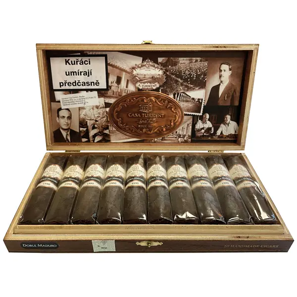 Doutníky Casa Turrent 1880 Doble Maduro Gordito