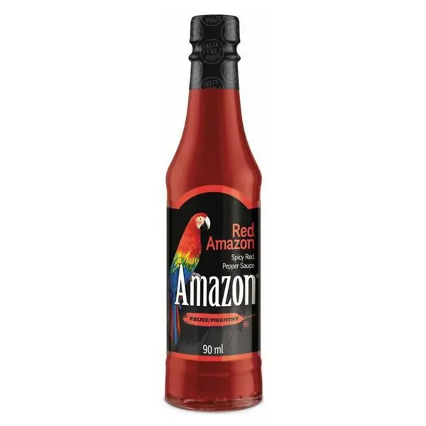 Amazon Red Pepper 90ml - Omáčka z červených amazonských papriček (pálivá)