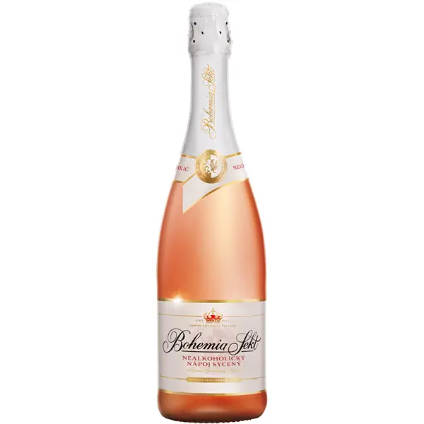 Bohemia Sekt nealkoholický Rosé 0,75 l